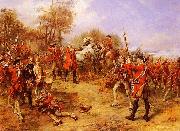 Robert Alexander Hillingford George II at the Battle of Dettingen oil painting artist